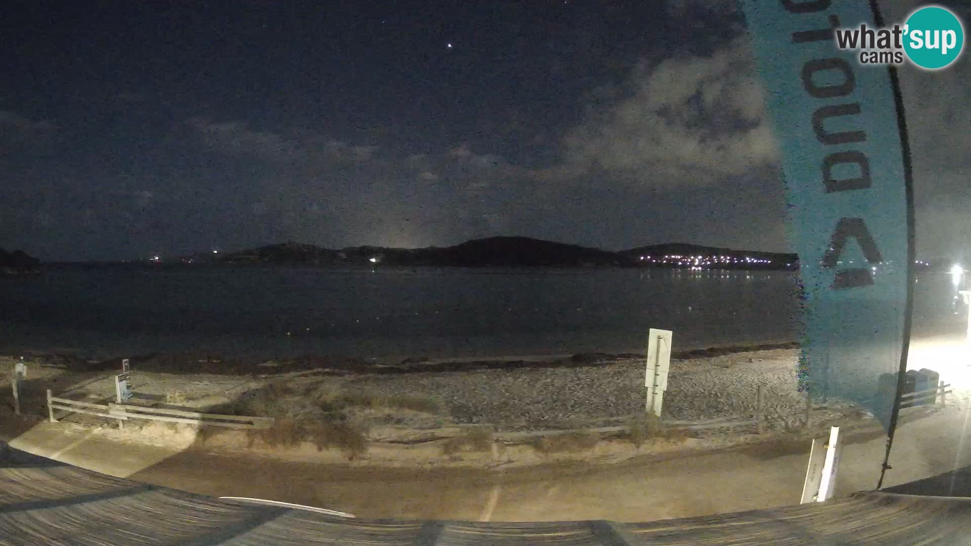 Webcam en direct de planche à voile et de kite surf à Porto Pollo – Sardaigne – Italie