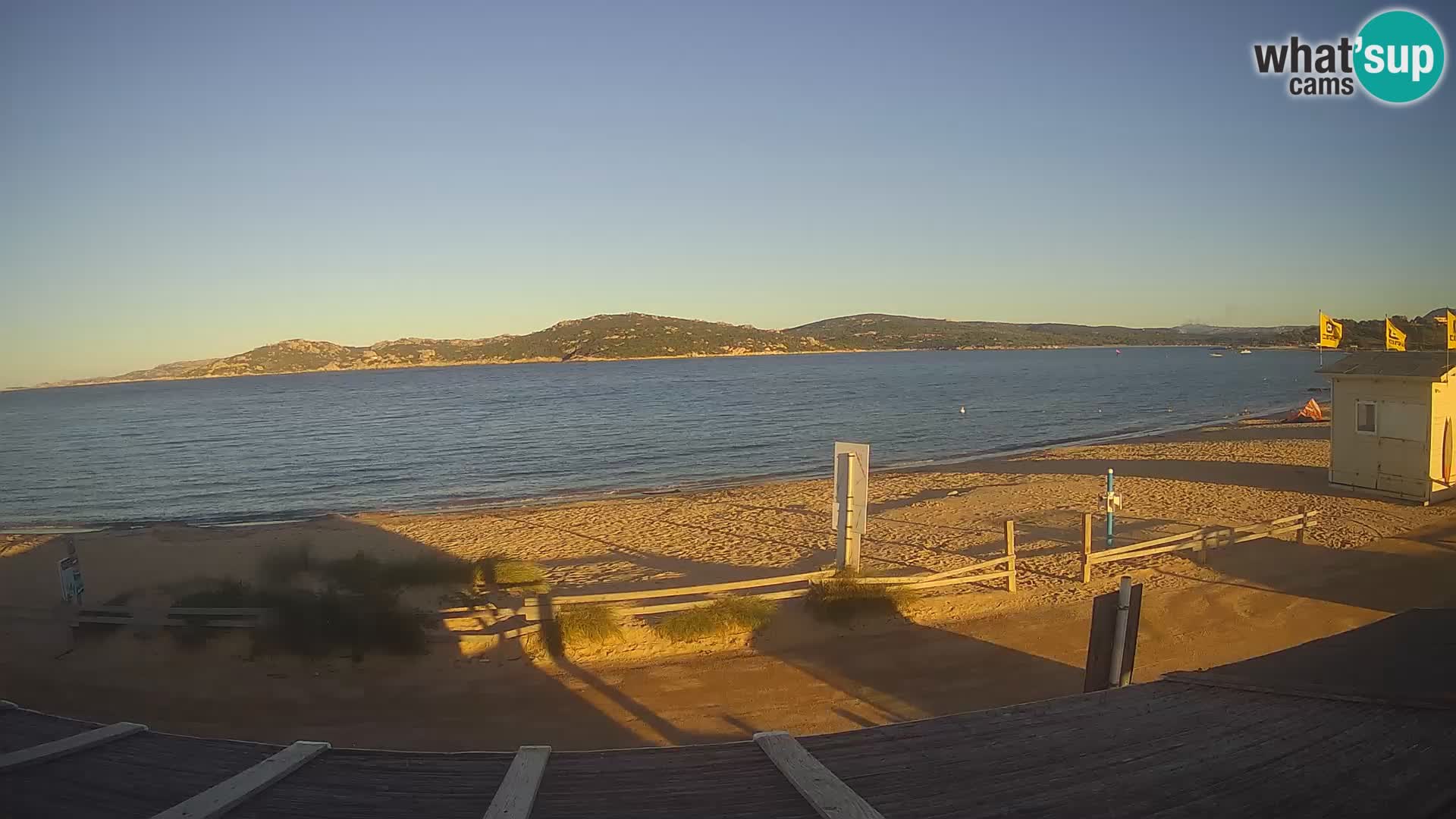 Porto Pollo Windsurfing i Kite surfanje web kamera uživo – Sardinija – Italija