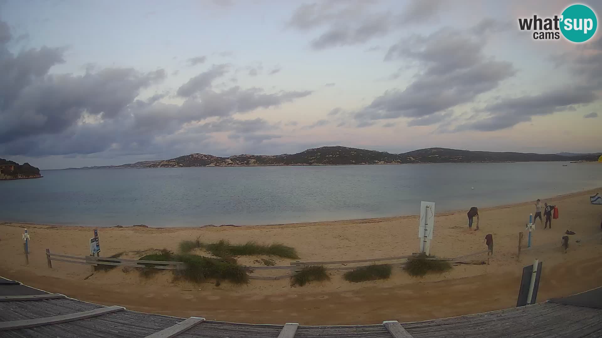 Webcam en direct de planche à voile et de kite surf à Porto Pollo – Sardaigne – Italie