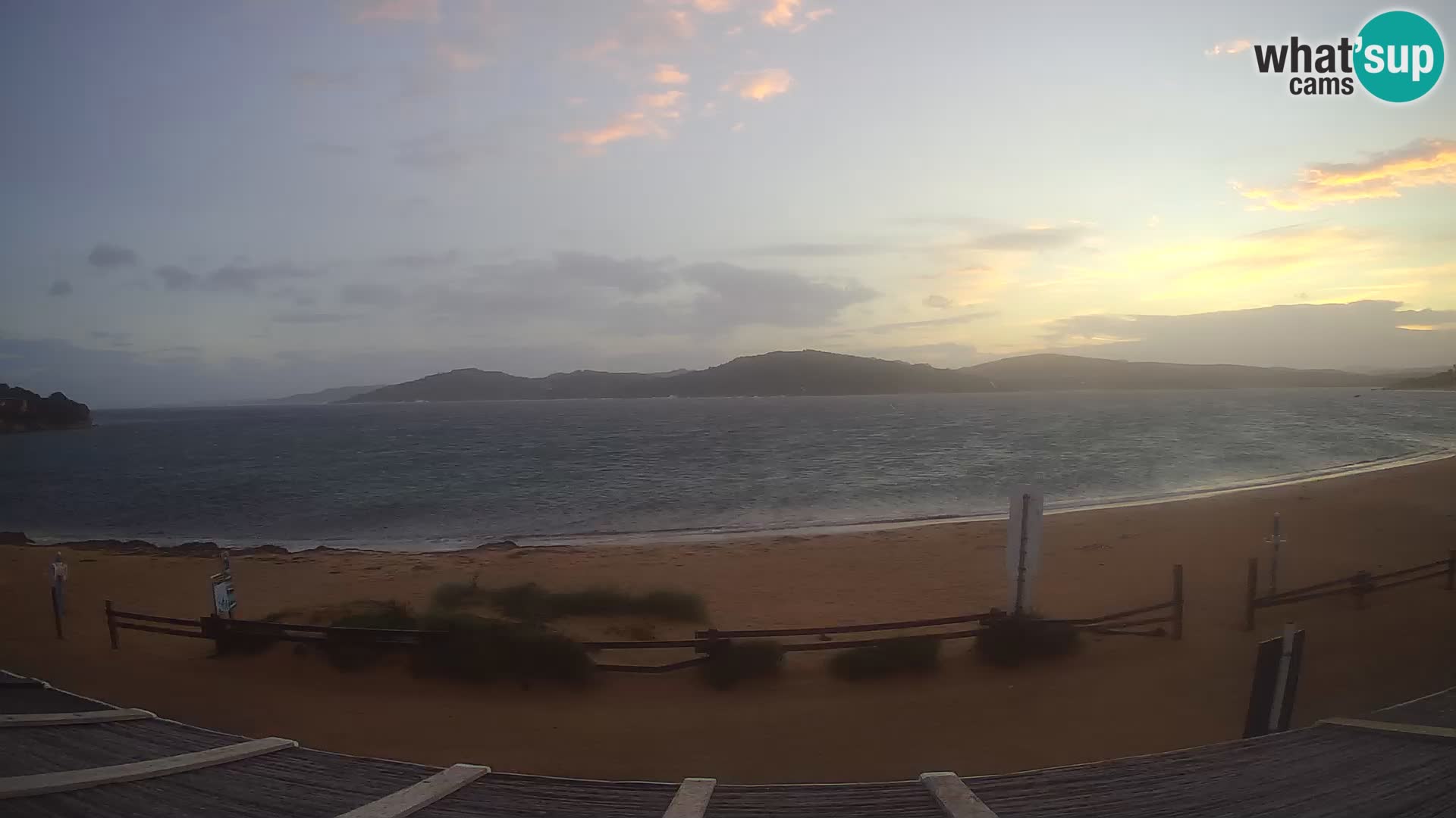 Porto Pollo Windsurfen und Kitesurfen Live-Webcam – Sardinien – Italien