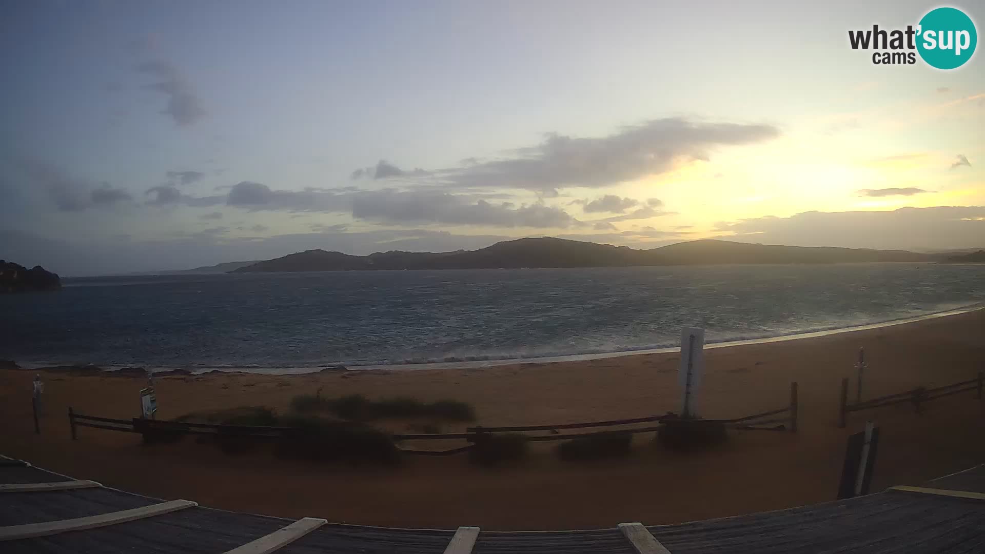 Porto Pollo Windsurfen und Kitesurfen Live-Webcam – Sardinien – Italien