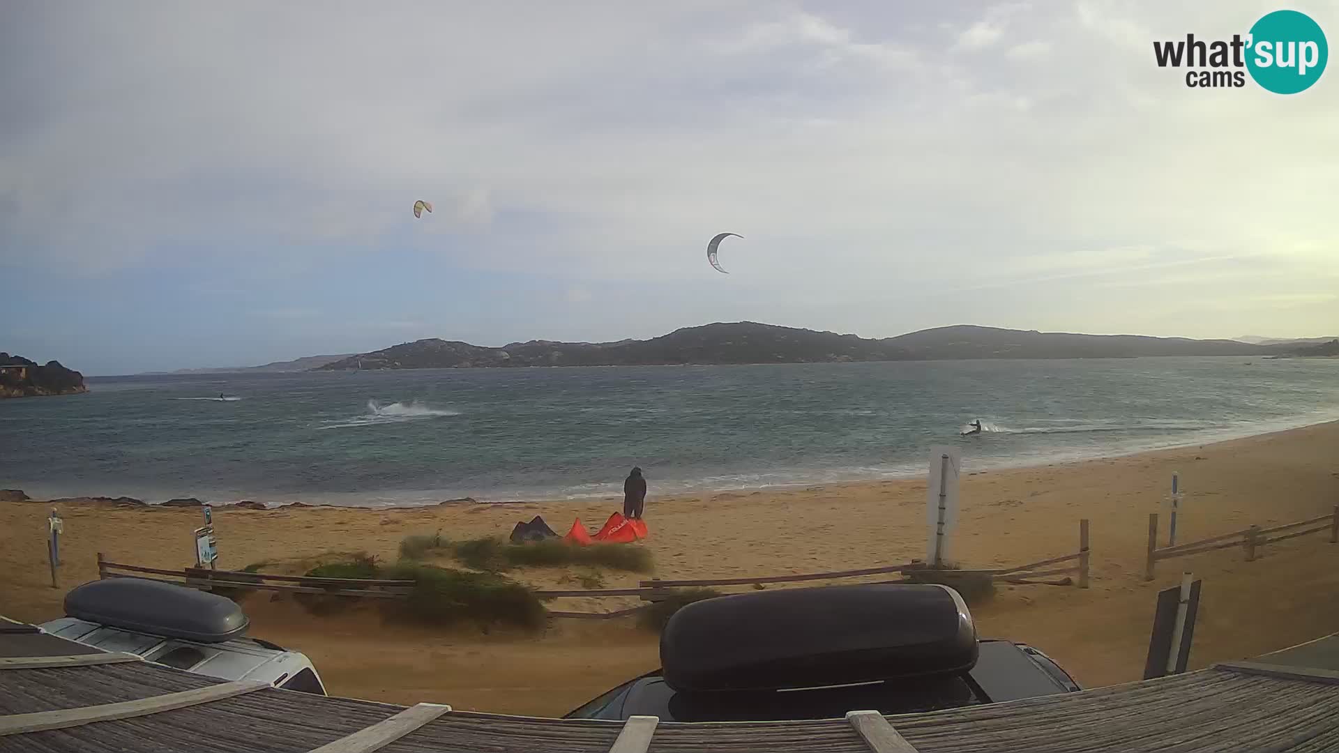 Porto Pollo Windsurfen und Kitesurfen Live-Webcam – Sardinien – Italien