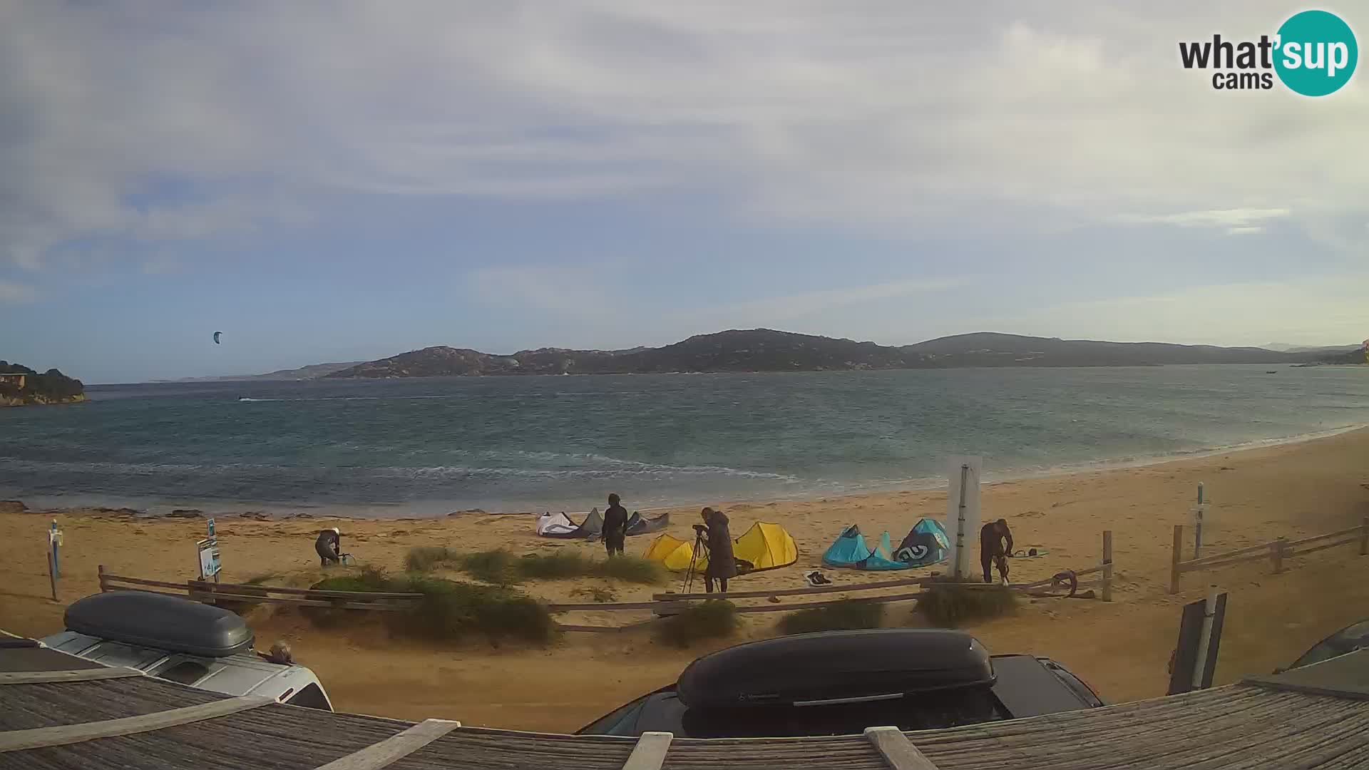 Porto Pollo Windsurfen und Kitesurfen Live-Webcam – Sardinien – Italien