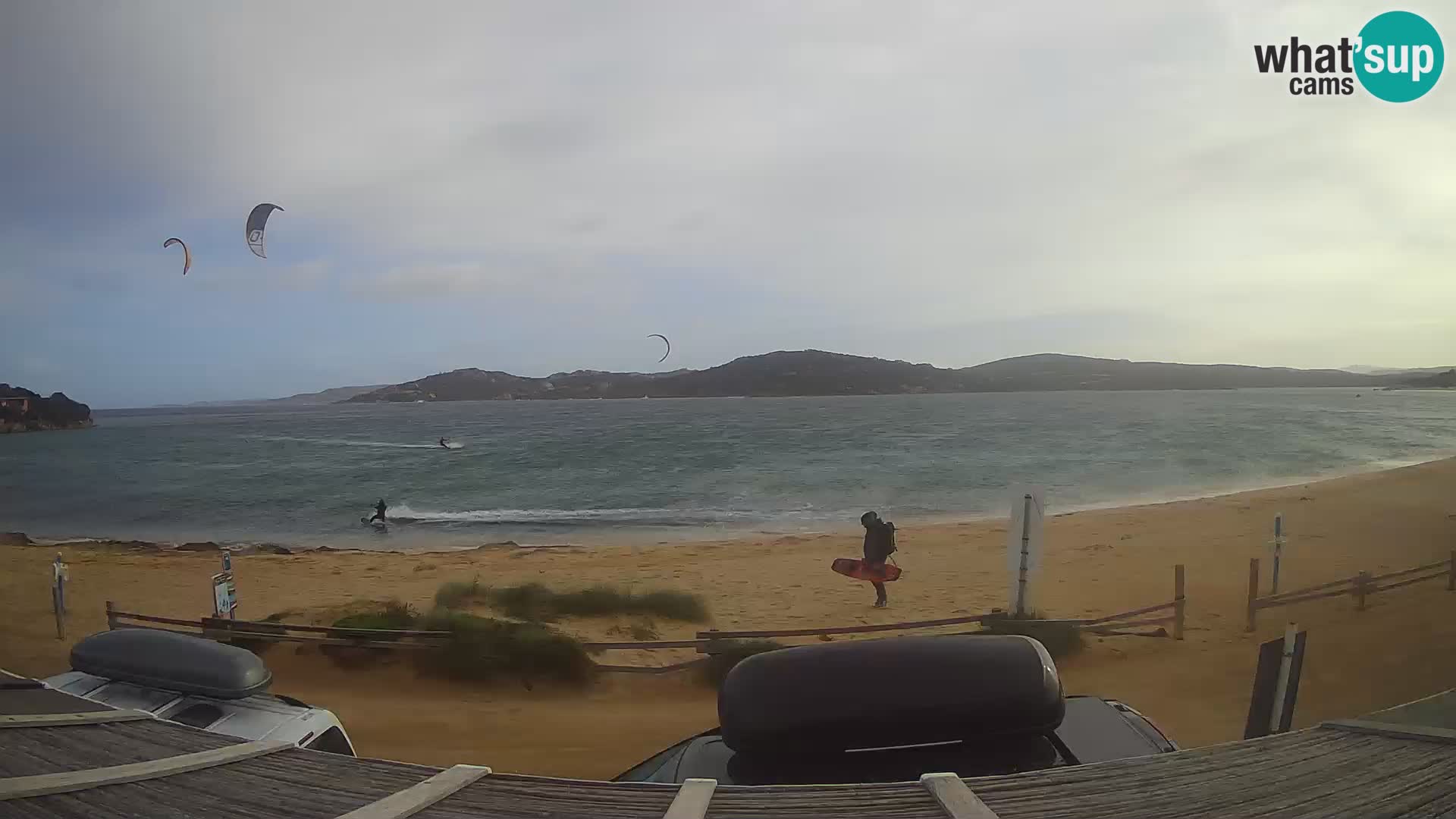 Porto Pollo Windsurfen und Kitesurfen Live-Webcam – Sardinien – Italien