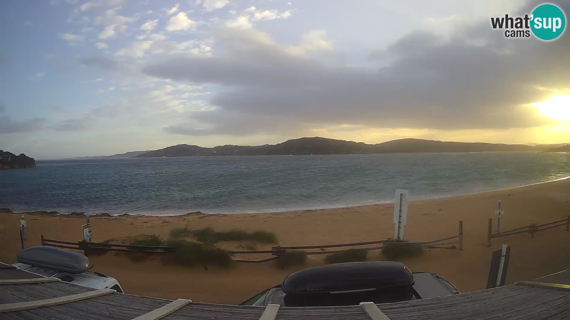 Porto Pollo Windsurfen und Kitesurfen Live-Webcam – Sardinien – Italien