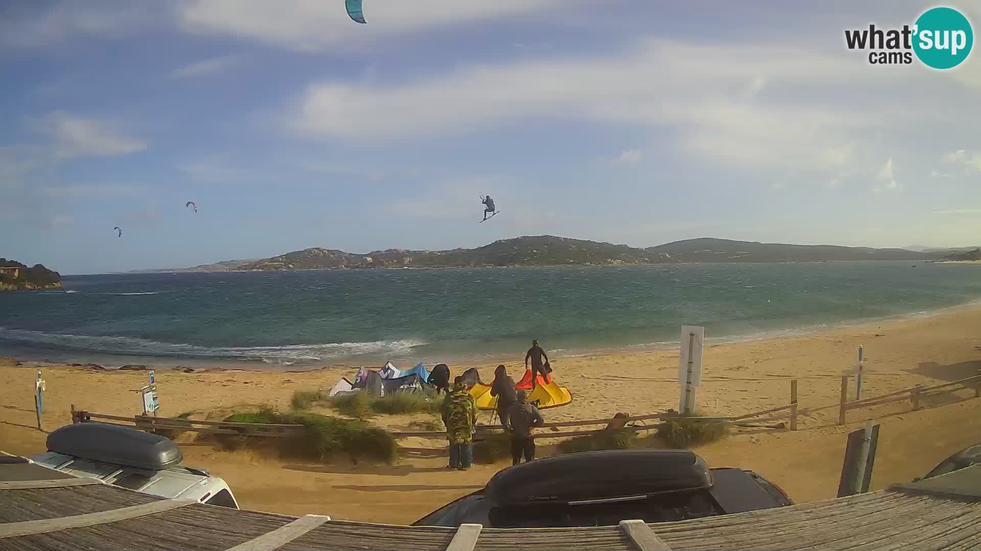 Porto Pollo Windsurfen und Kitesurfen Live-Webcam – Sardinien – Italien