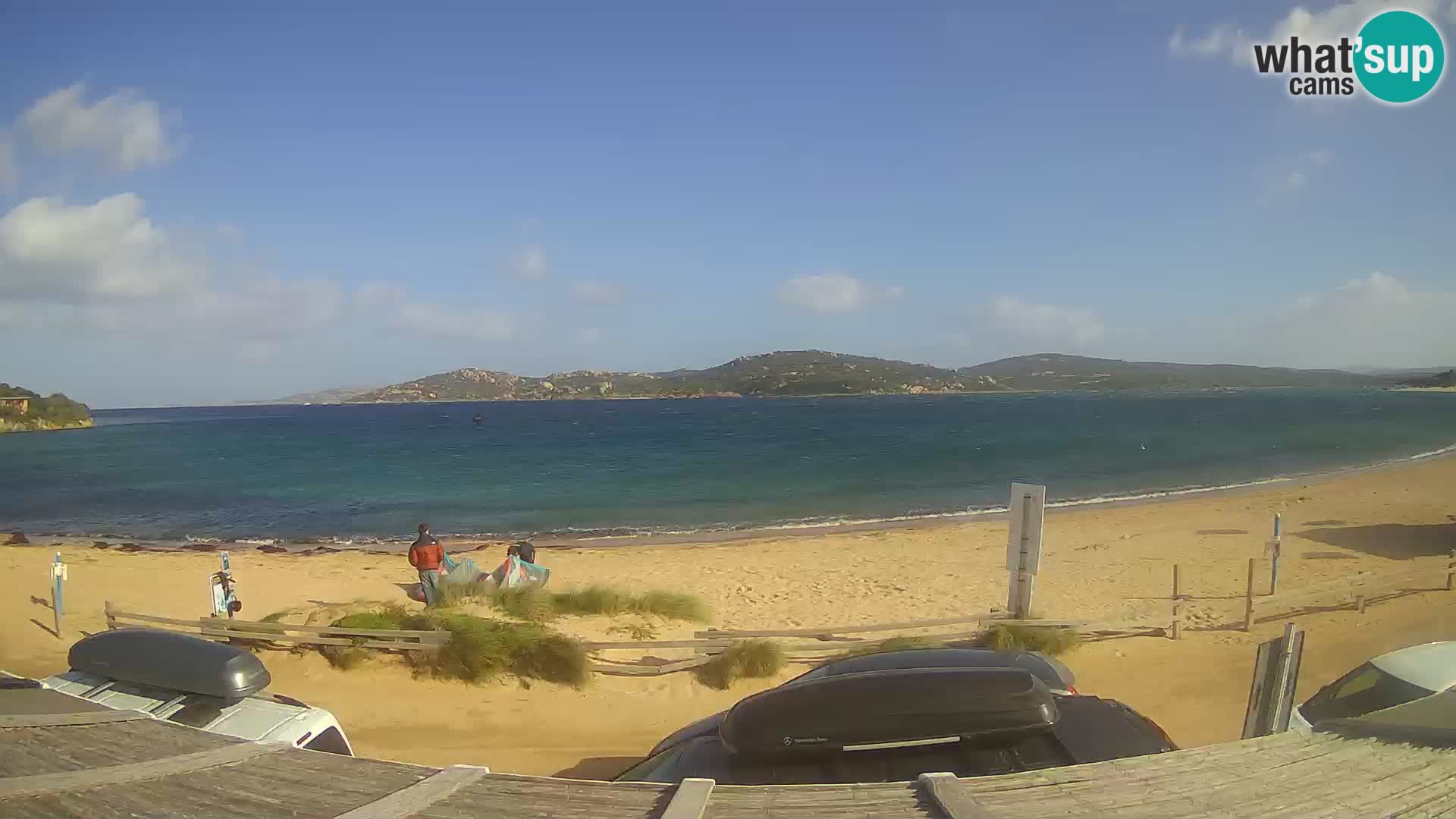 Porto Pollo Windsurfen und Kitesurfen Live-Webcam – Sardinien – Italien