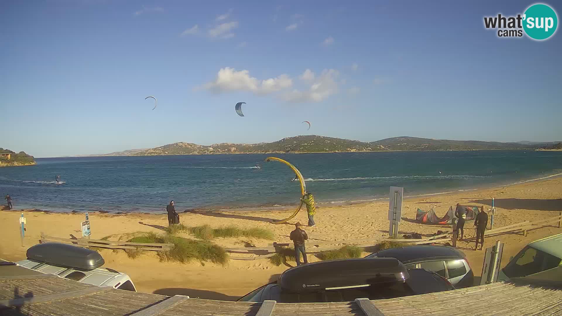 Porto Pollo Windsurf y Kitesurf Webcam en vivo – Cerdeña – Italia