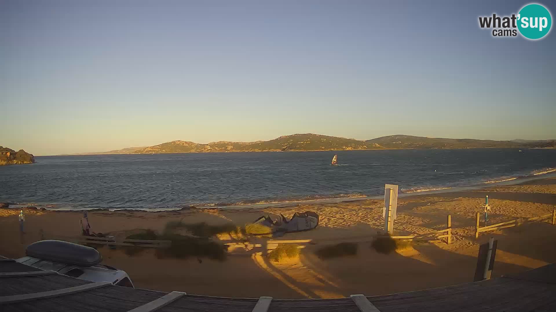 Porto Pollo Windsurf y Kitesurf Webcam en vivo – Cerdeña – Italia