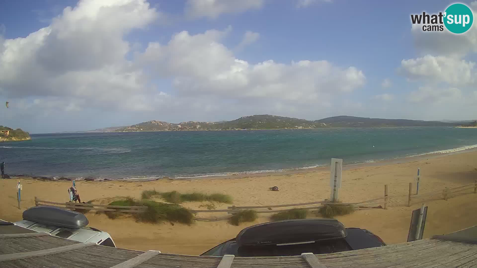 Porto Pollo Windsurfen und Kitesurfen Live-Webcam – Sardinien – Italien