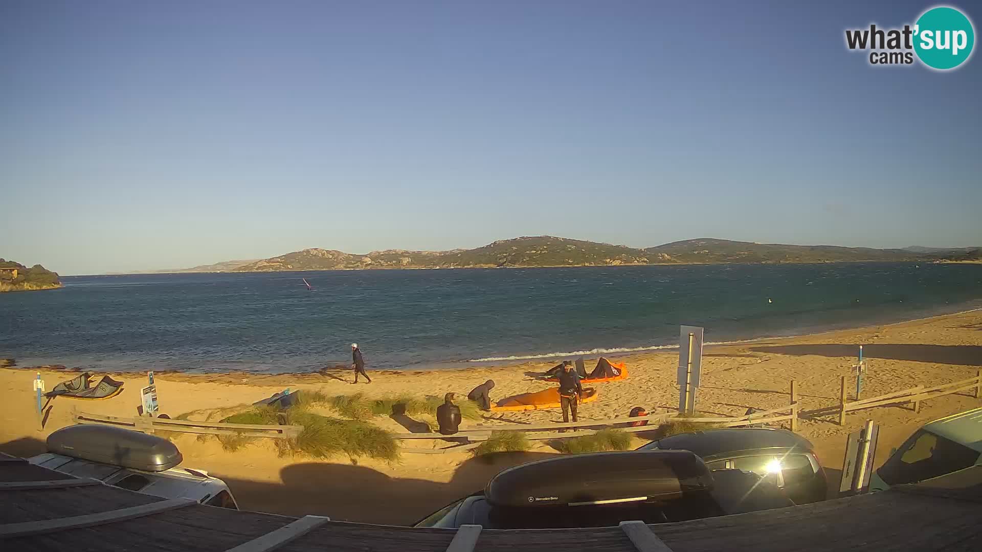 Porto Pollo Windsurfen und Kitesurfen Live-Webcam – Sardinien – Italien