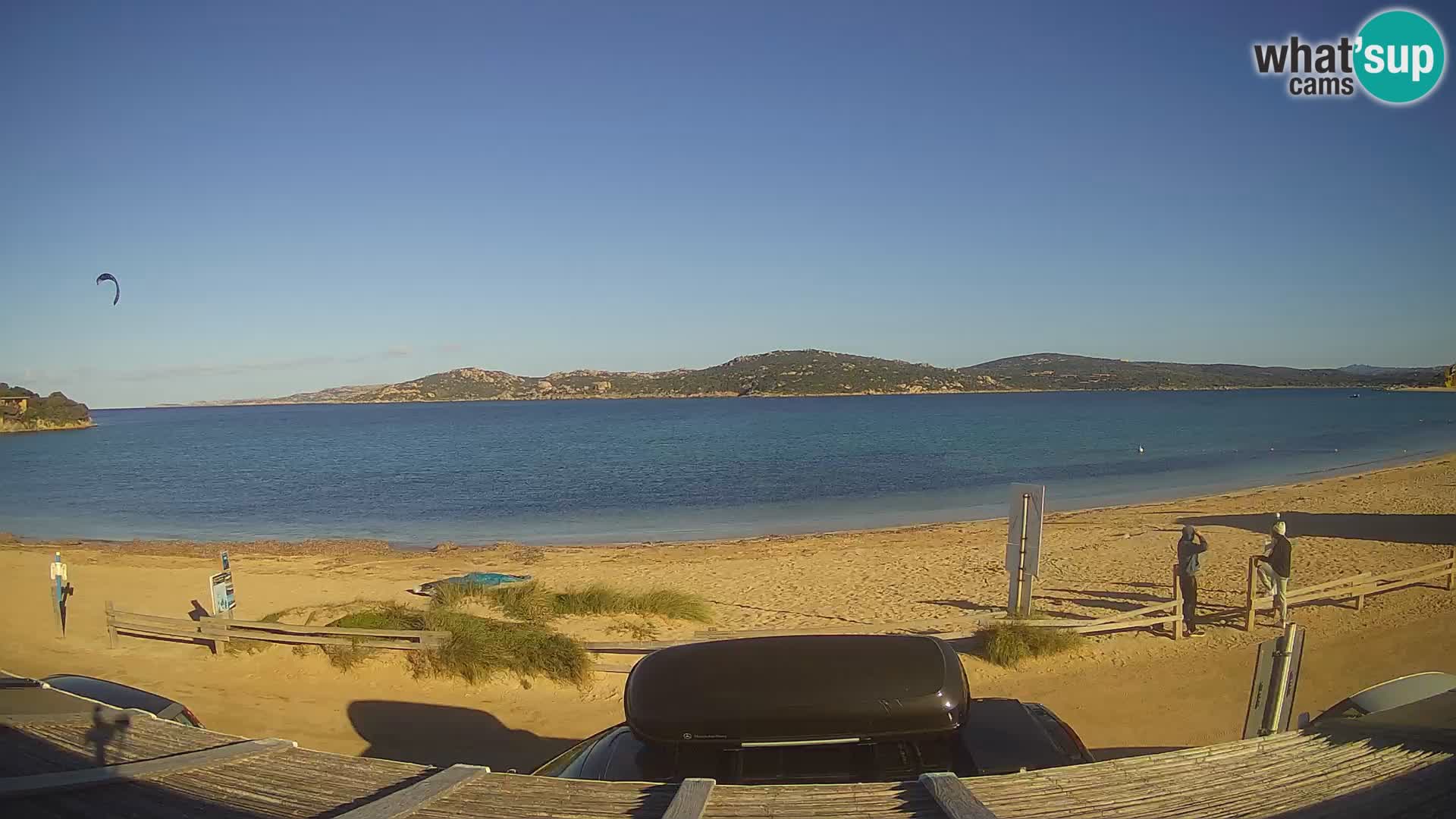 Porto Pollo Windsurfen und Kitesurfen Live-Webcam – Sardinien – Italien