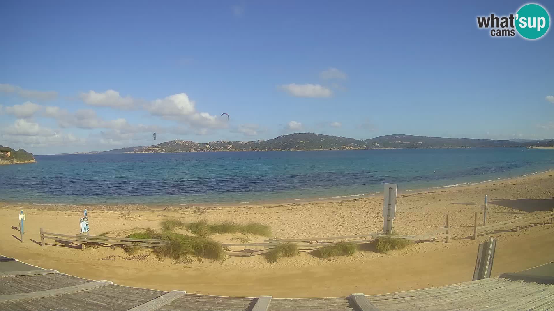 Porto Pollo Windsurfing i Kite surfanje web kamera uživo – Sardinija – Italija