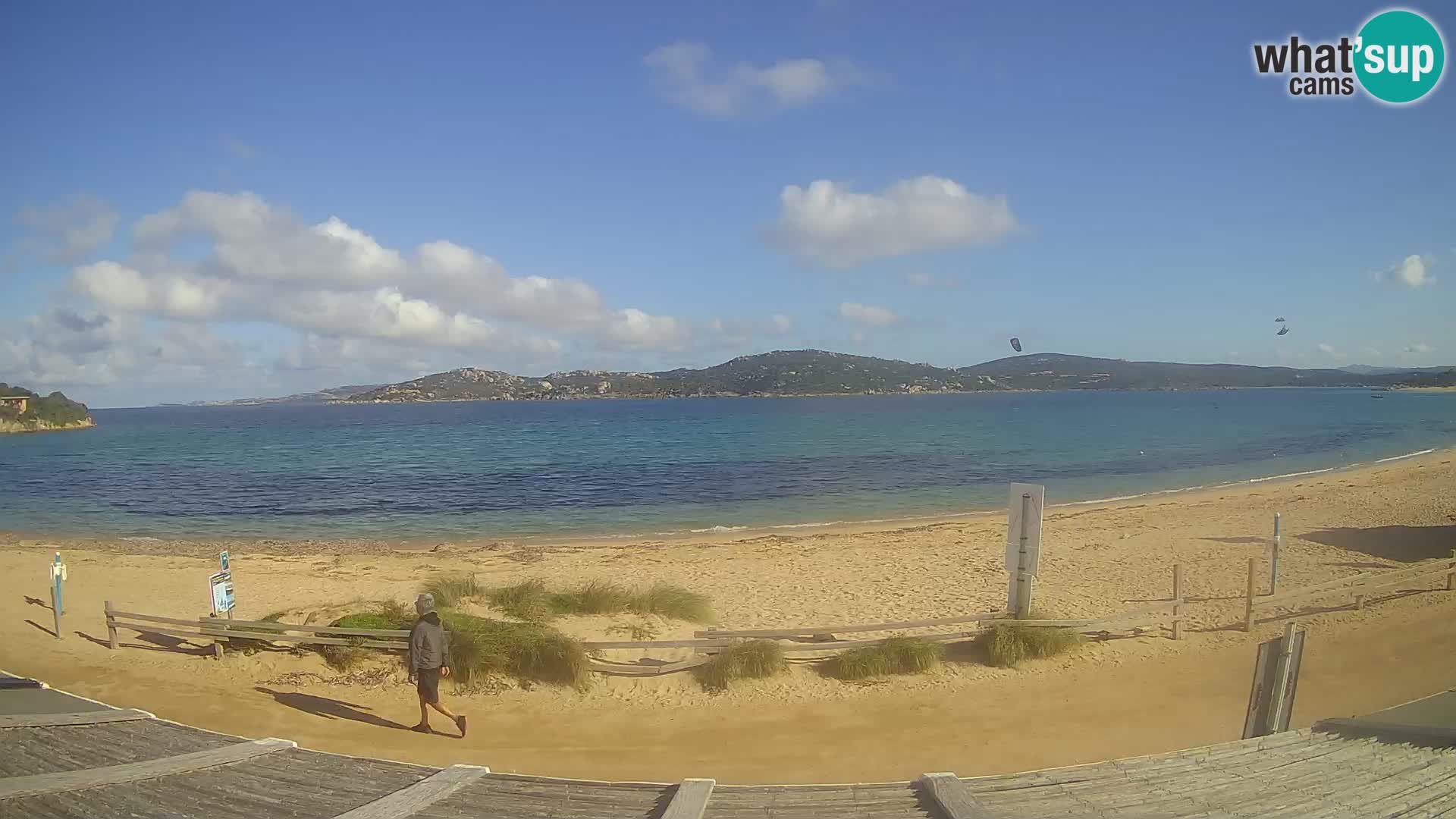 Porto Pollo Windsurfing i Kite surfanje web kamera uživo – Sardinija – Italija