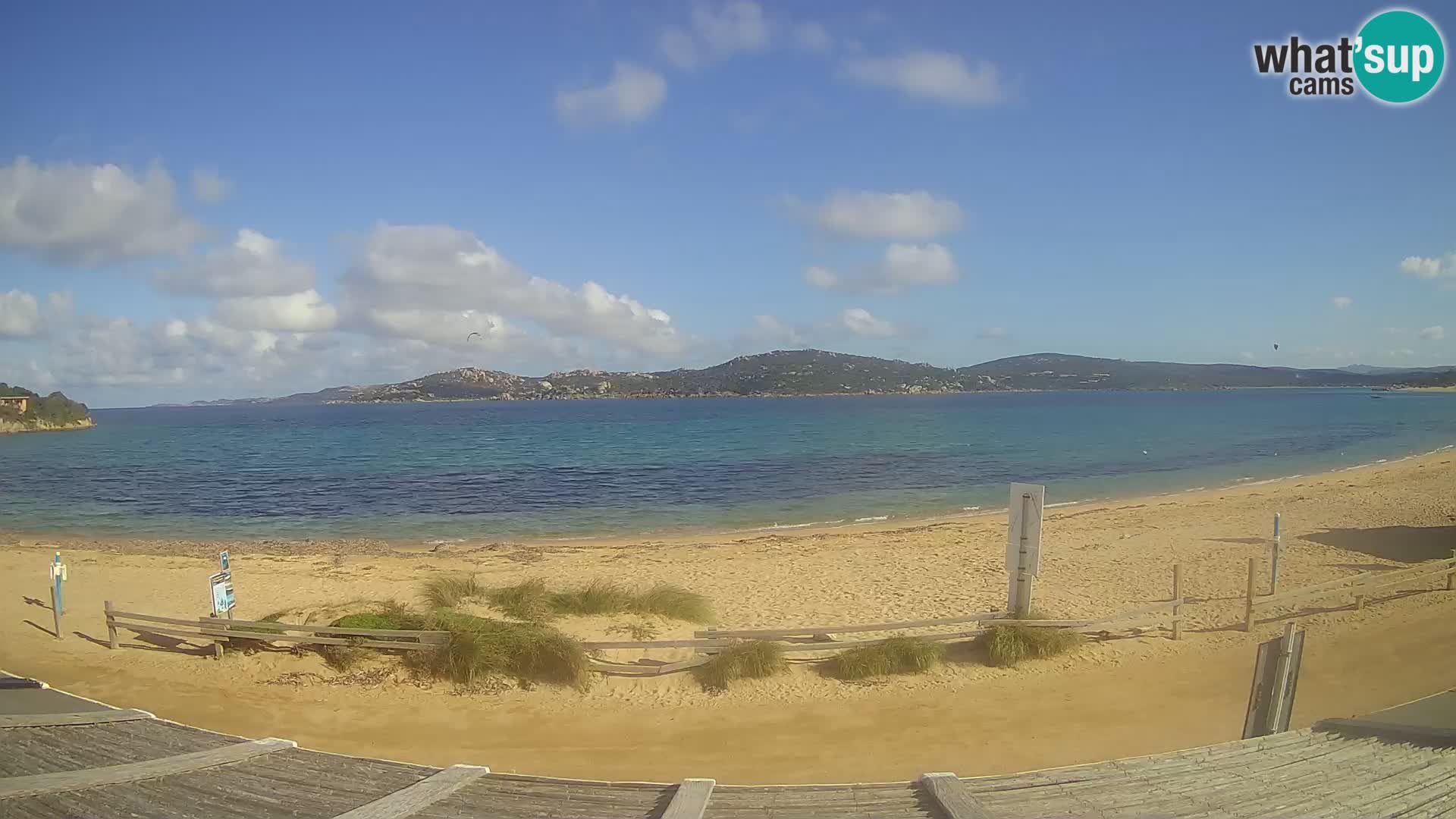 Porto Pollo Windsurfing i Kite surfanje web kamera uživo – Sardinija – Italija