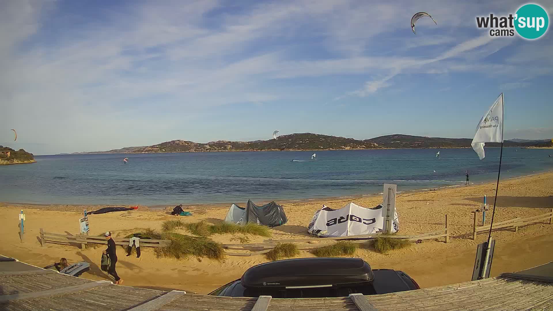 Porto Pollo Windsurf y Kitesurf Webcam en vivo – Cerdeña – Italia