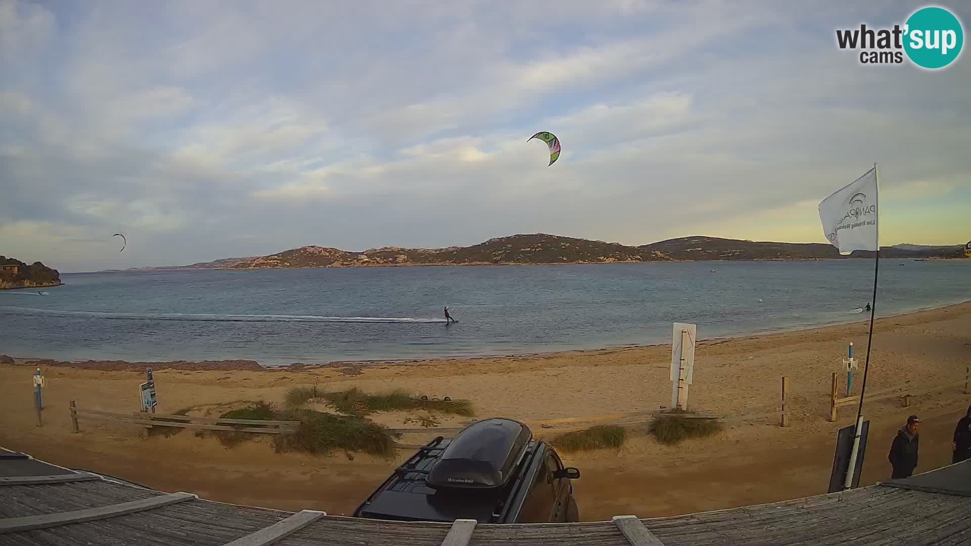 Porto Pollo Windsurf y Kitesurf Webcam en vivo – Cerdeña – Italia