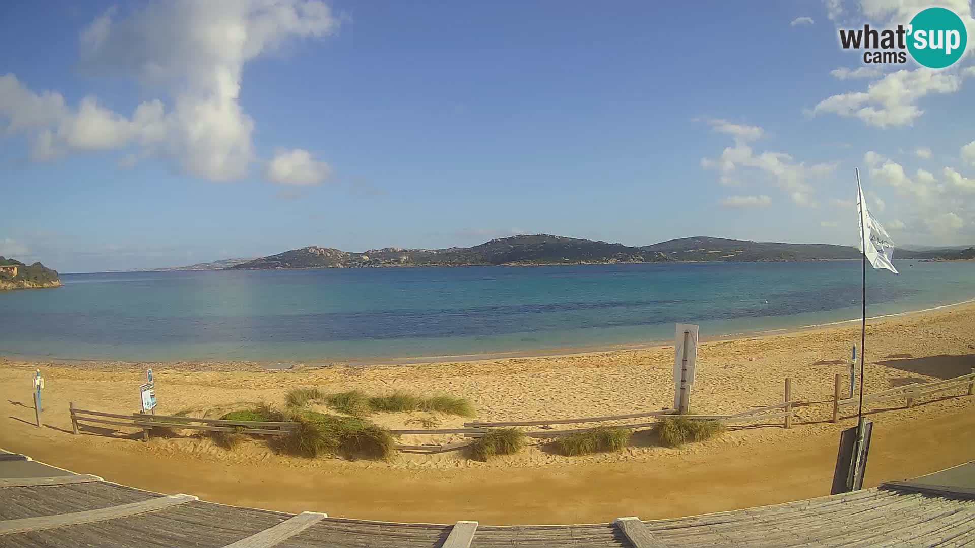 Porto Pollo Windsurfen und Kitesurfen Live-Webcam – Sardinien – Italien