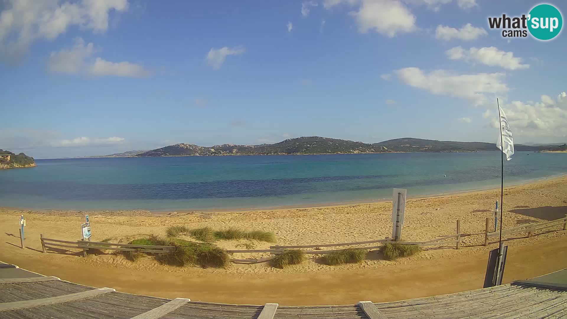 Porto Pollo Windsurfen und Kitesurfen Live-Webcam – Sardinien – Italien