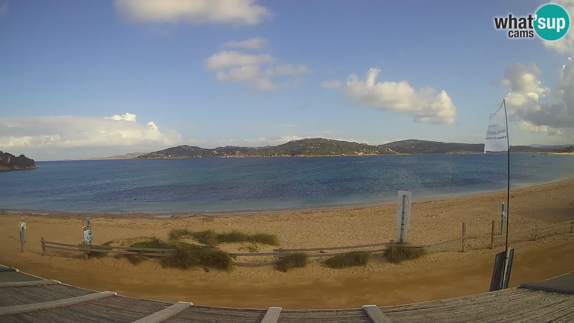 Porto Pollo Windsurfen und Kitesurfen Live-Webcam – Sardinien – Italien