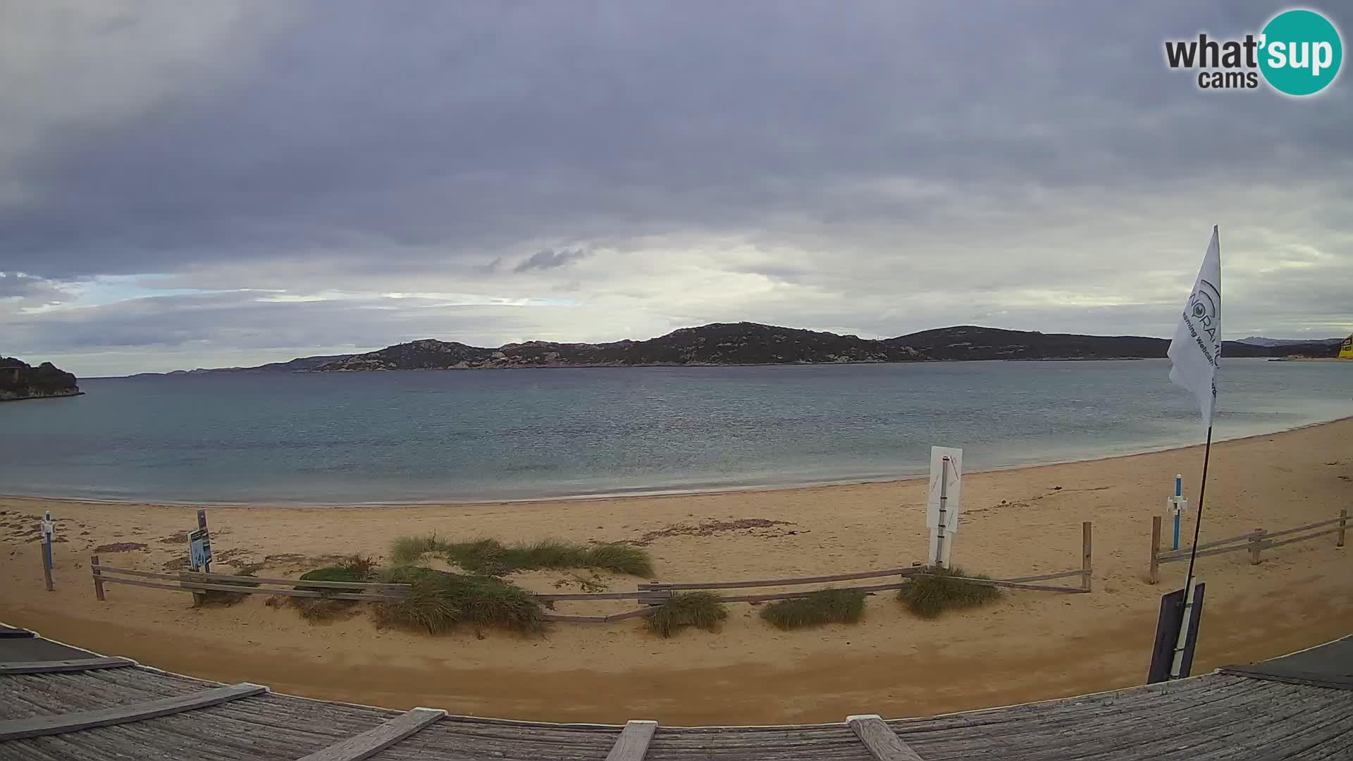 Porto Pollo Windsurfen und Kitesurfen Live-Webcam – Sardinien – Italien