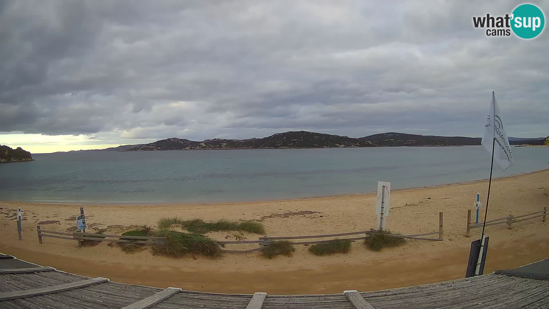 Porto Pollo Windsurfen und Kitesurfen Live-Webcam – Sardinien – Italien