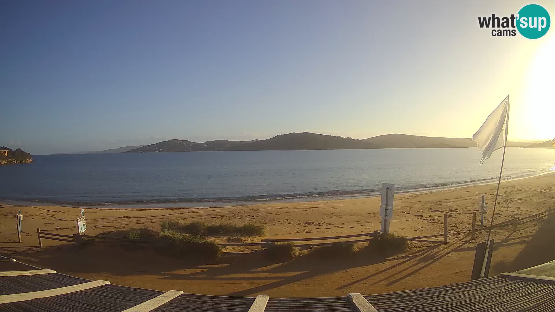 Webcam en direct de planche à voile et de kite surf à Porto Pollo – Sardaigne – Italie