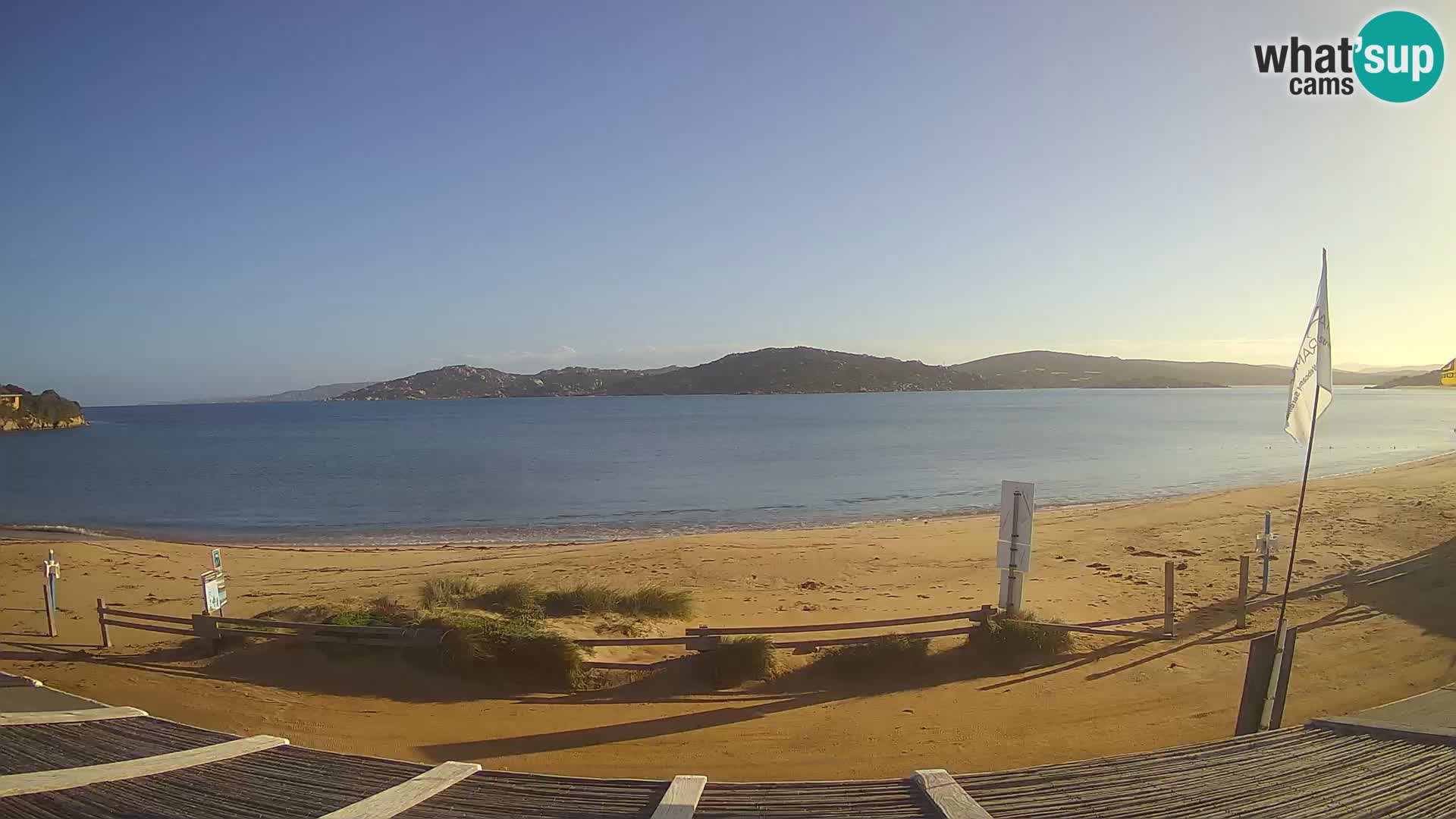 Webcam en direct de planche à voile et de kite surf à Porto Pollo – Sardaigne – Italie