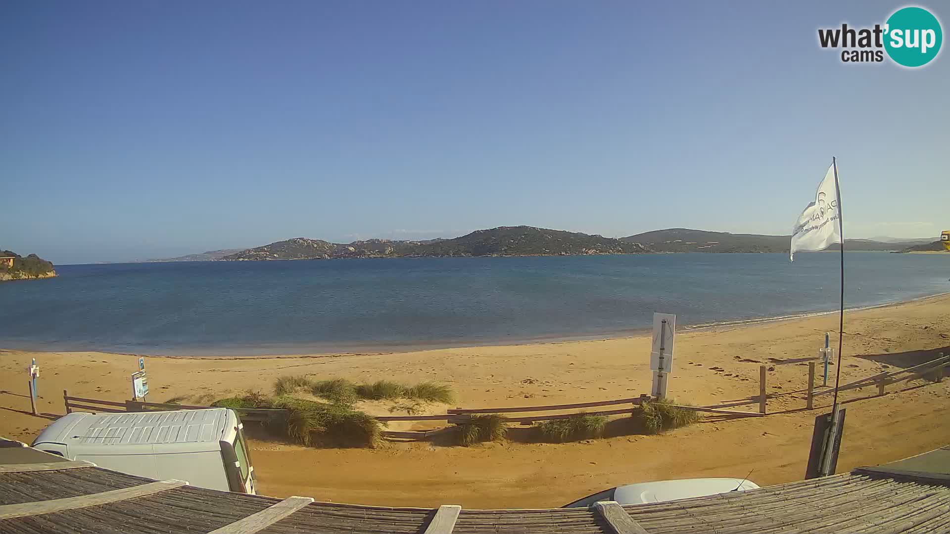 Porto Pollo Windsurfen und Kitesurfen Live-Webcam – Sardinien – Italien