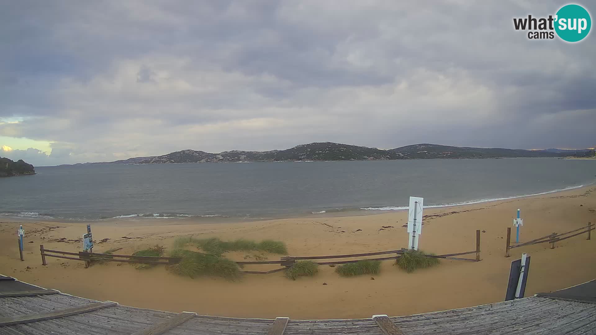 Webcam en direct de planche à voile et de kite surf à Porto Pollo – Sardaigne – Italie