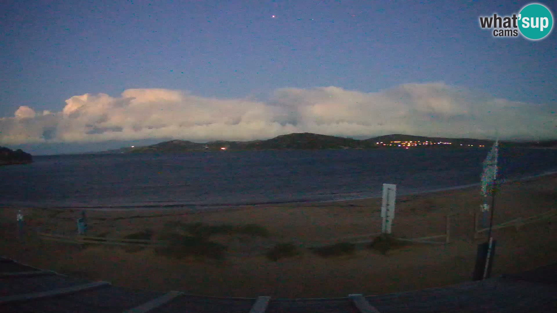 Webcam en direct de planche à voile et de kite surf à Porto Pollo – Sardaigne – Italie