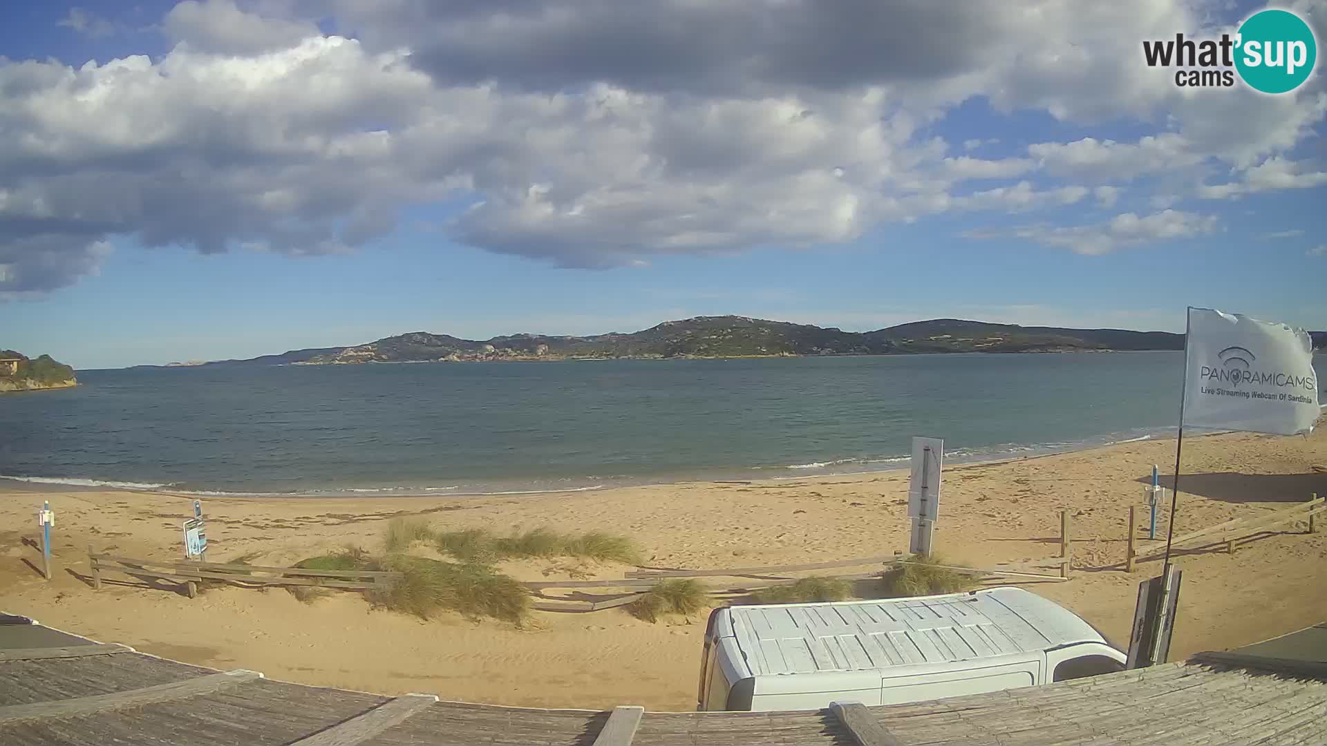 Porto Pollo Windsurfen und Kitesurfen Live-Webcam – Sardinien – Italien