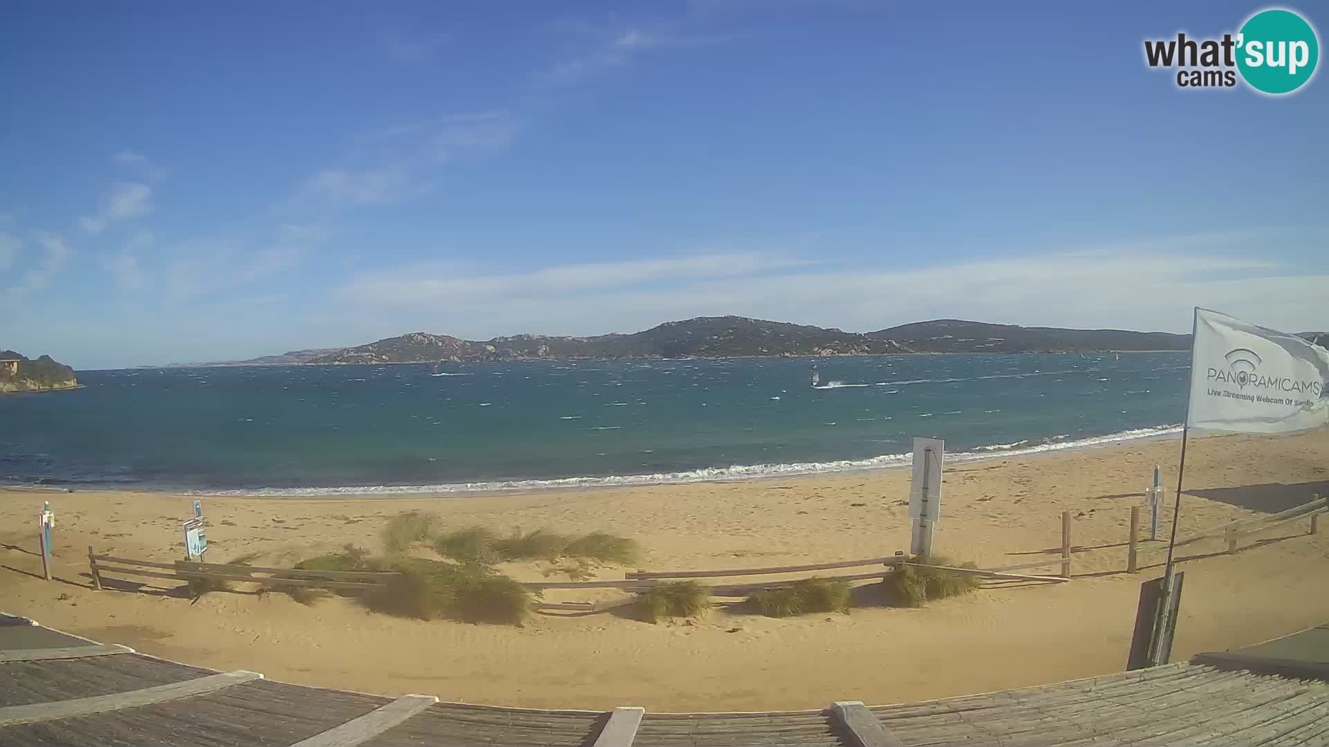 Porto Pollo Windsurf y Kitesurf Webcam en vivo – Cerdeña – Italia