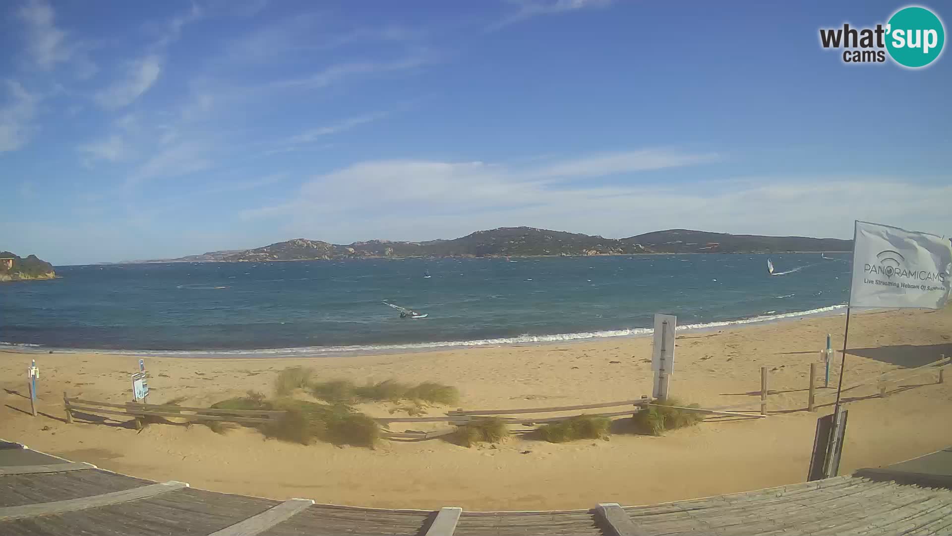 Porto Pollo Windsurf y Kitesurf Webcam en vivo – Cerdeña – Italia