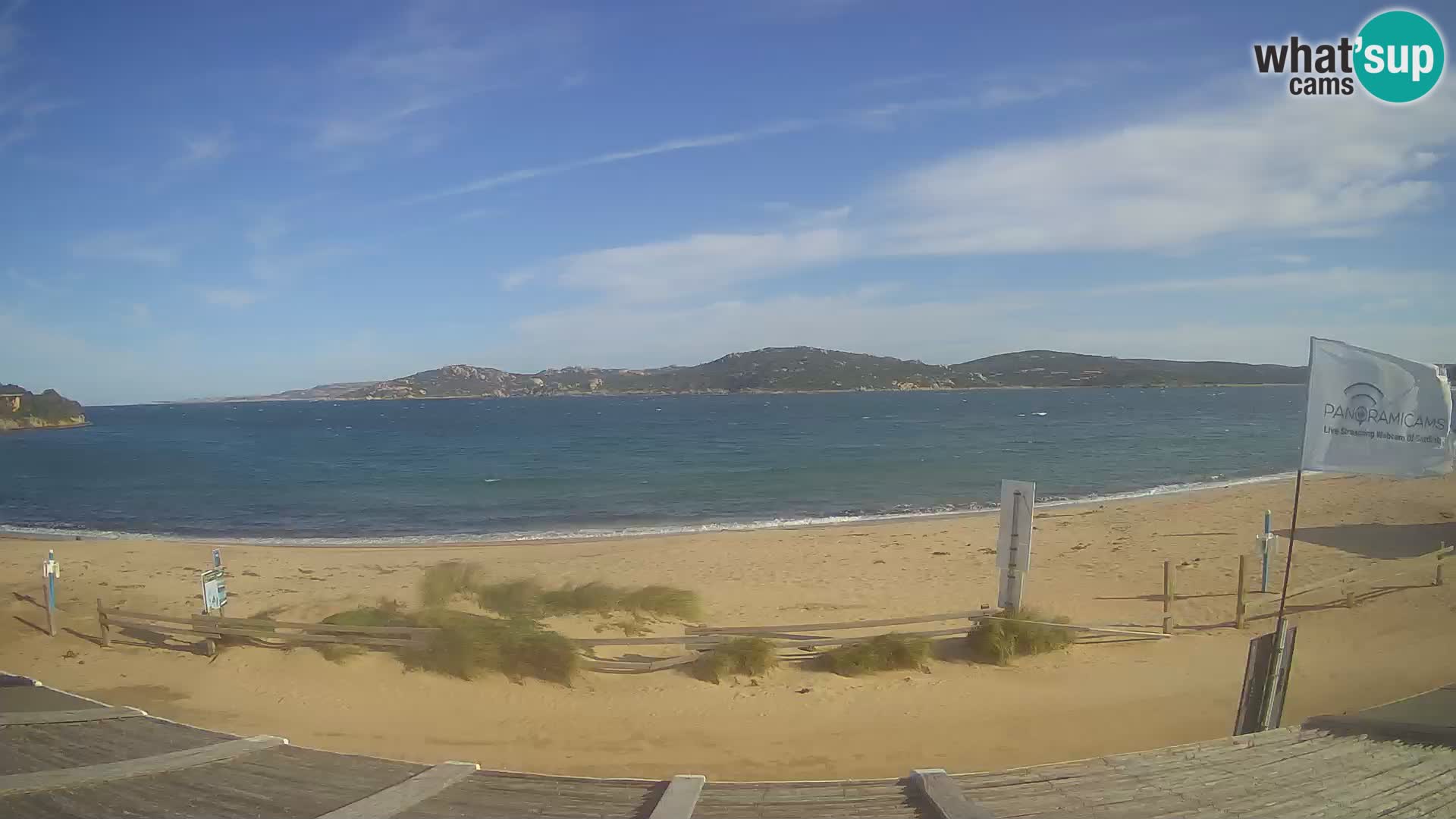 Porto Pollo Windsurfen und Kitesurfen Live-Webcam – Sardinien – Italien