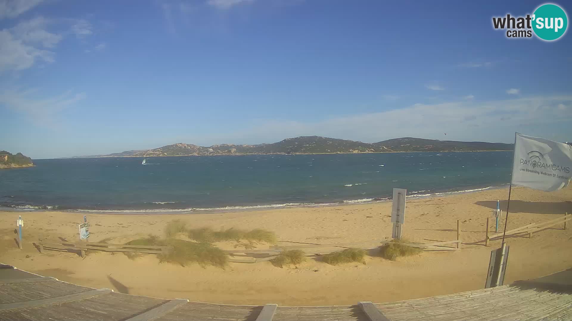 Porto Pollo Windsurf y Kitesurf Webcam en vivo – Cerdeña – Italia