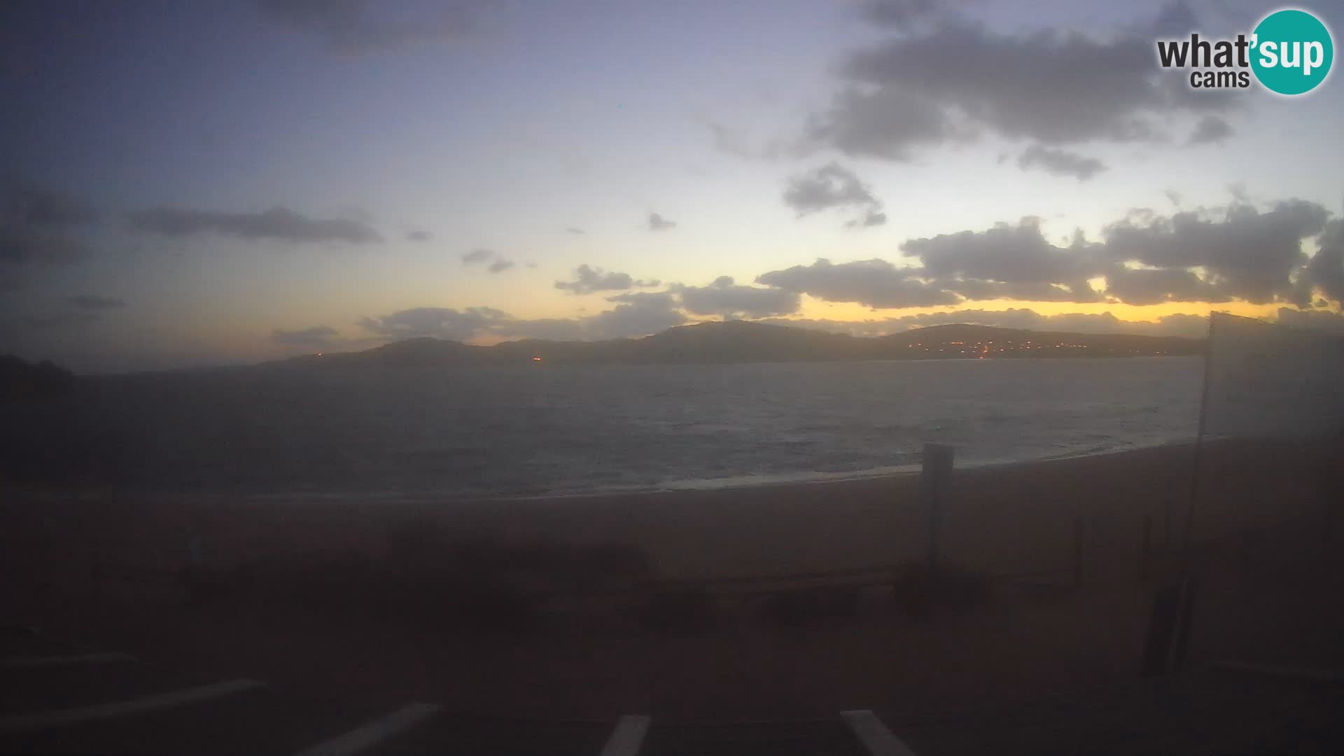 Webcam en direct de planche à voile et de kite surf à Porto Pollo – Sardaigne – Italie