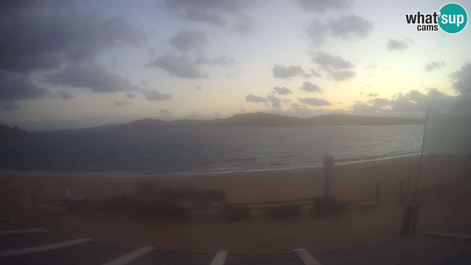 Webcam en direct de planche à voile et de kite surf à Porto Pollo – Sardaigne – Italie