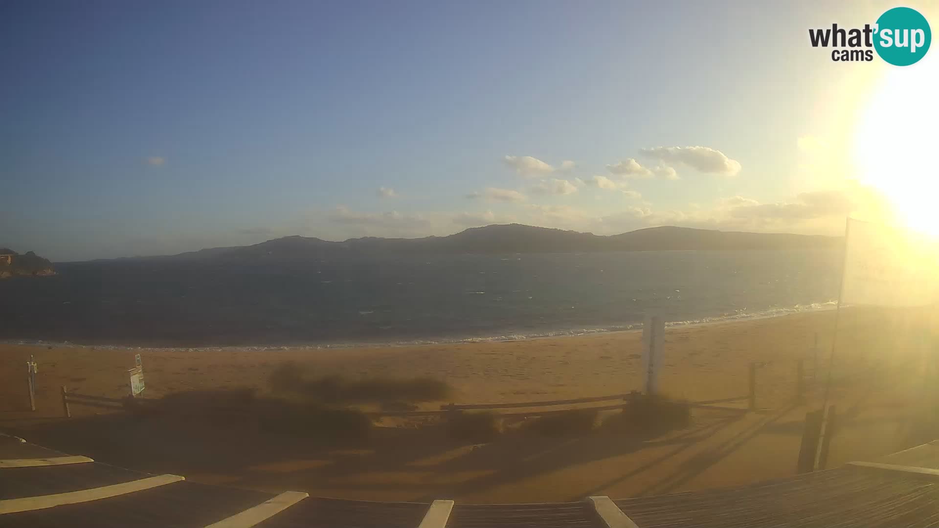 Porto Pollo Windsurfen und Kitesurfen Live-Webcam – Sardinien – Italien