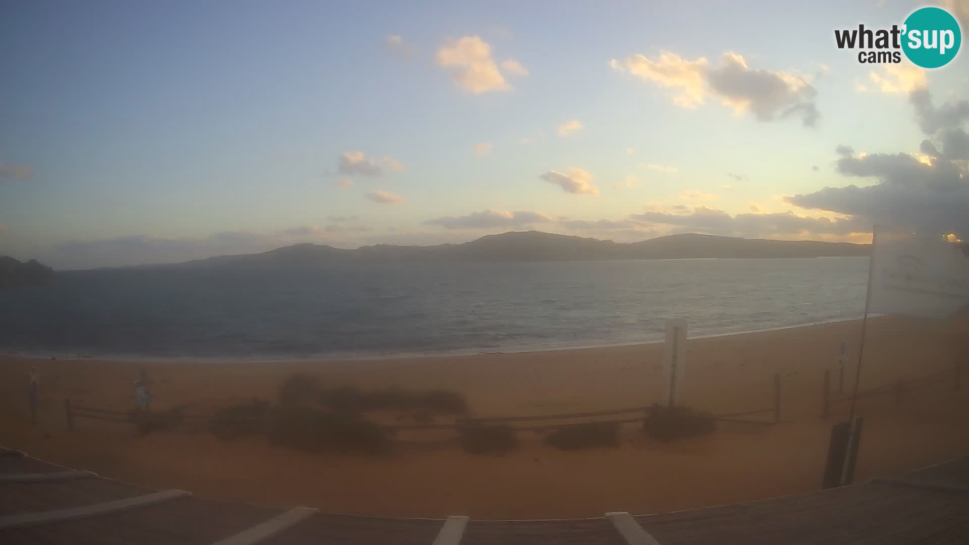 Webcam en direct de planche à voile et de kite surf à Porto Pollo – Sardaigne – Italie