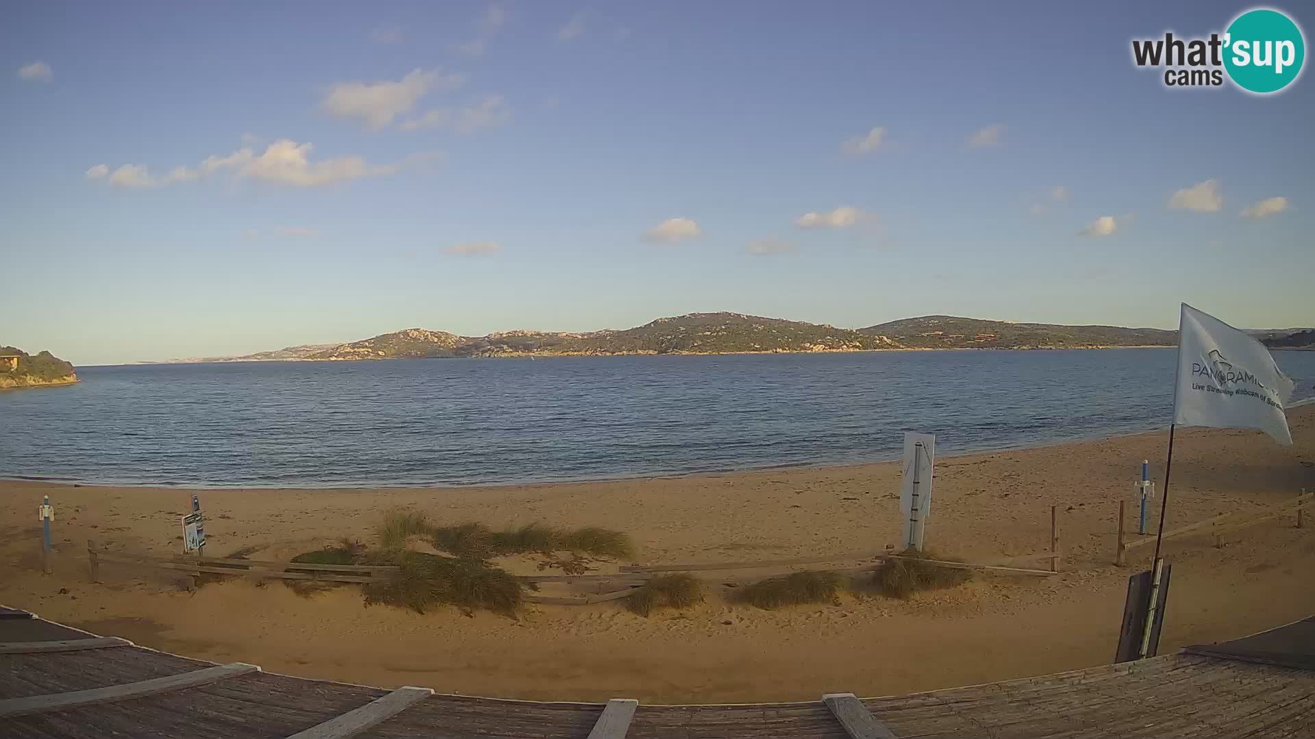 Porto Pollo Windsurfing and Kite surfing live webcam – Sardinia – Italy