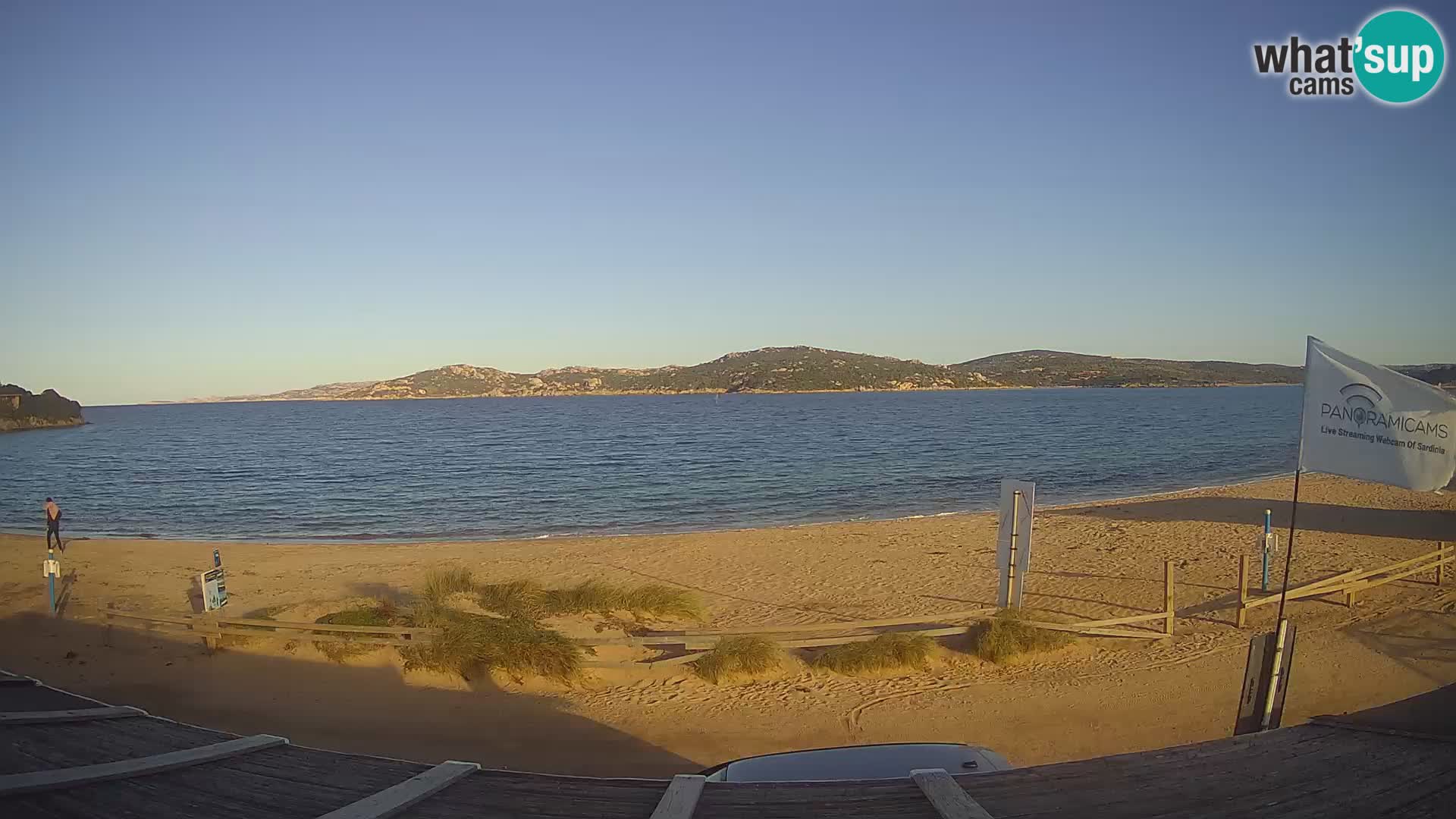 Webcam en direct de planche à voile et de kite surf à Porto Pollo – Sardaigne – Italie