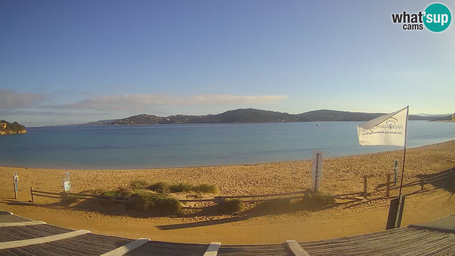 Webcam en direct de planche à voile et de kite surf à Porto Pollo – Sardaigne – Italie