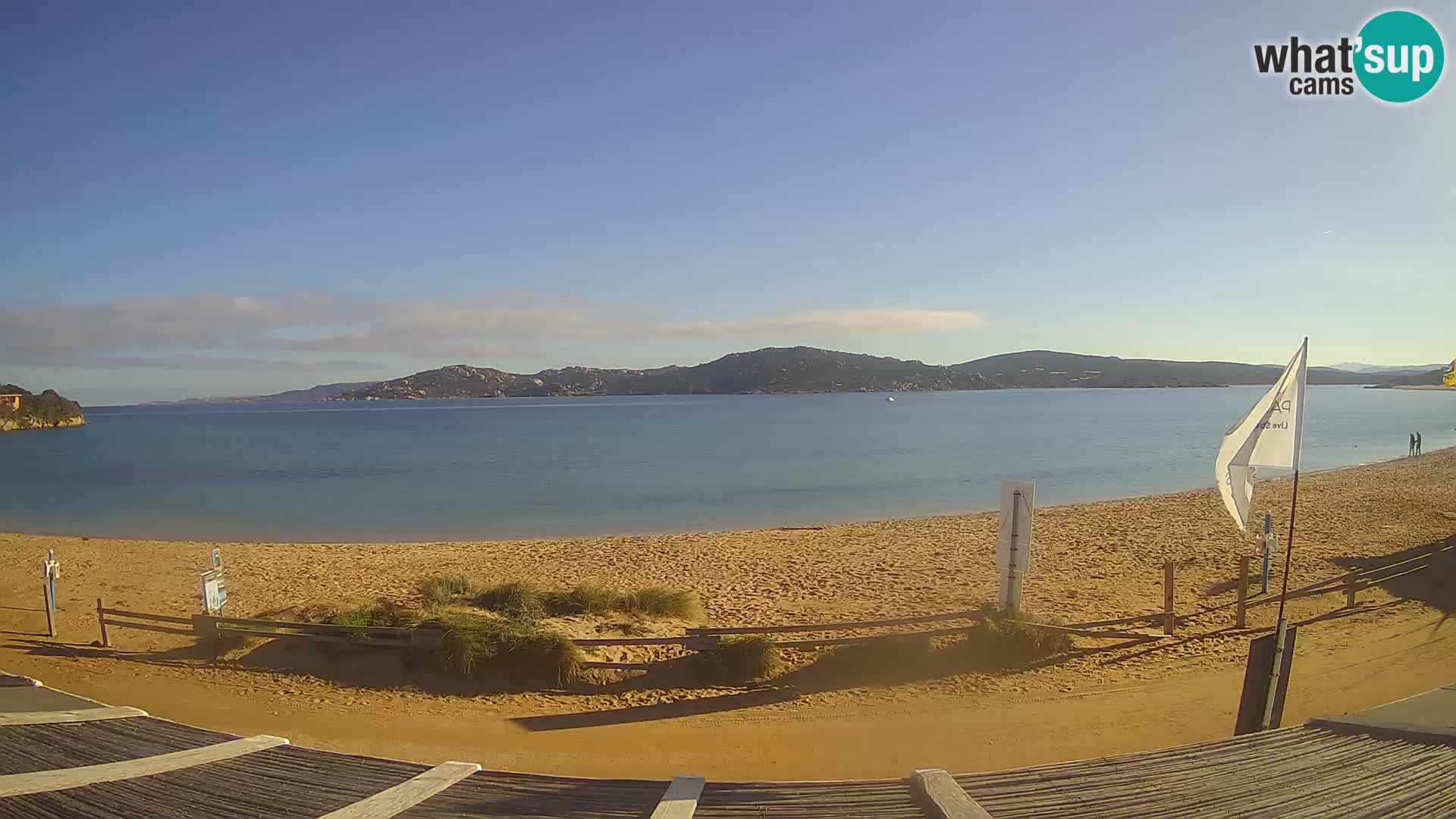 Webcam en direct de planche à voile et de kite surf à Porto Pollo – Sardaigne – Italie