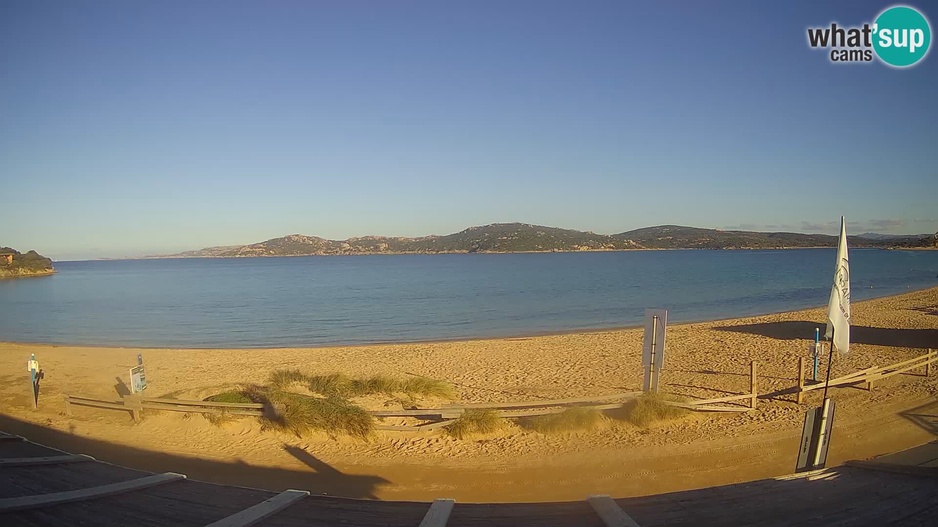 Webcam en direct de planche à voile et de kite surf à Porto Pollo – Sardaigne – Italie