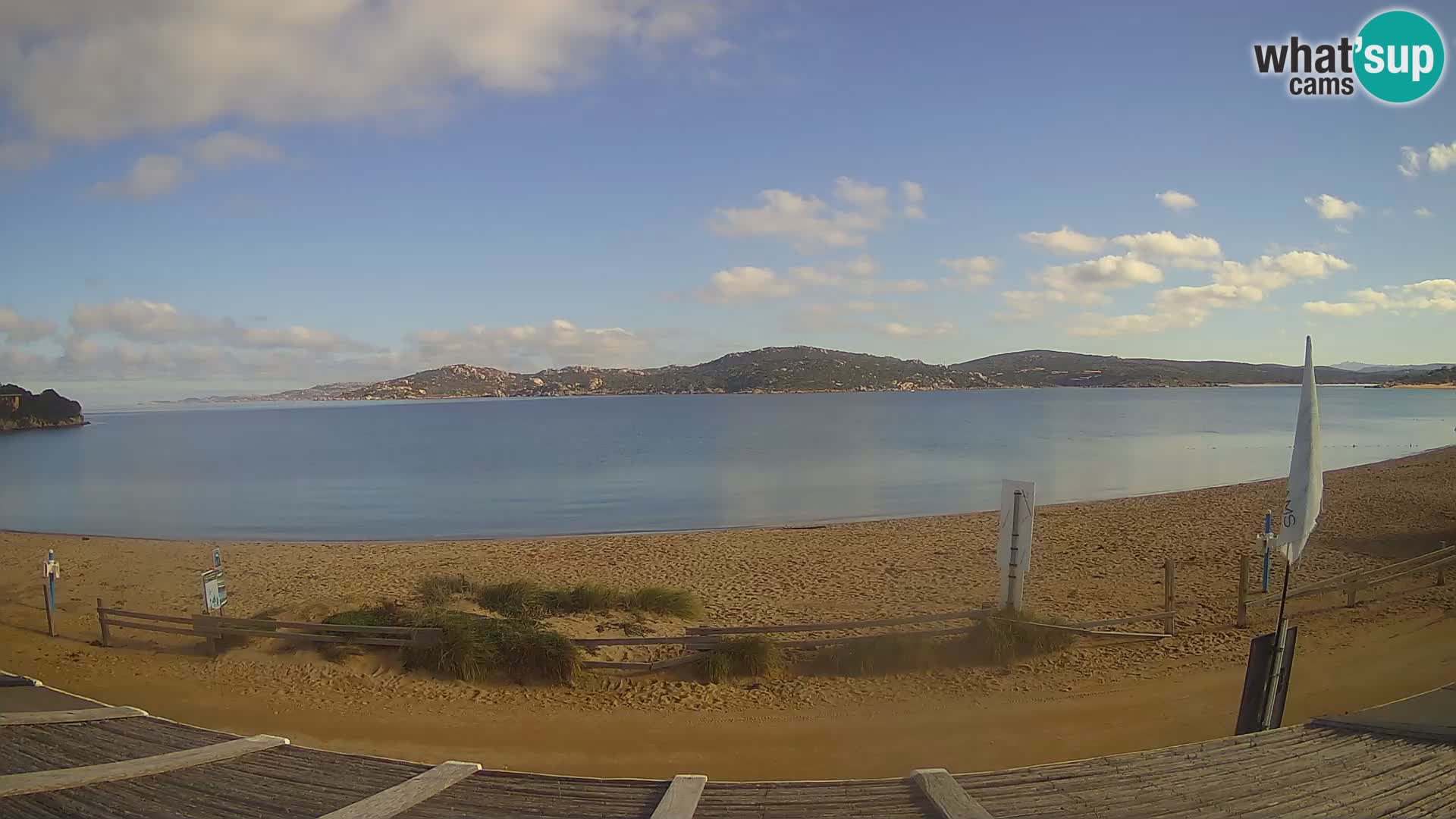 Webcam en direct de planche à voile et de kite surf à Porto Pollo – Sardaigne – Italie