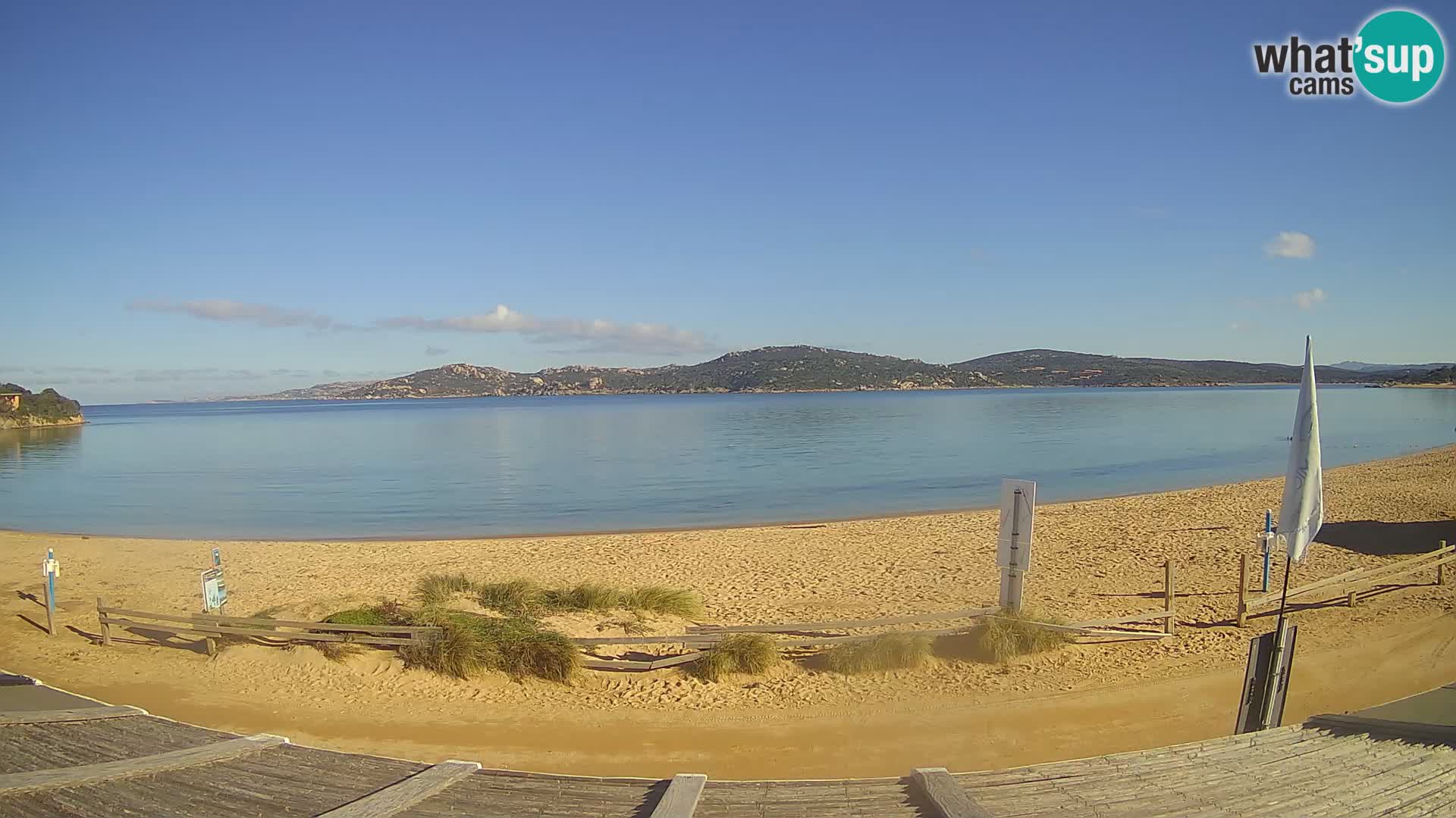 Webcam en direct de planche à voile et de kite surf à Porto Pollo – Sardaigne – Italie