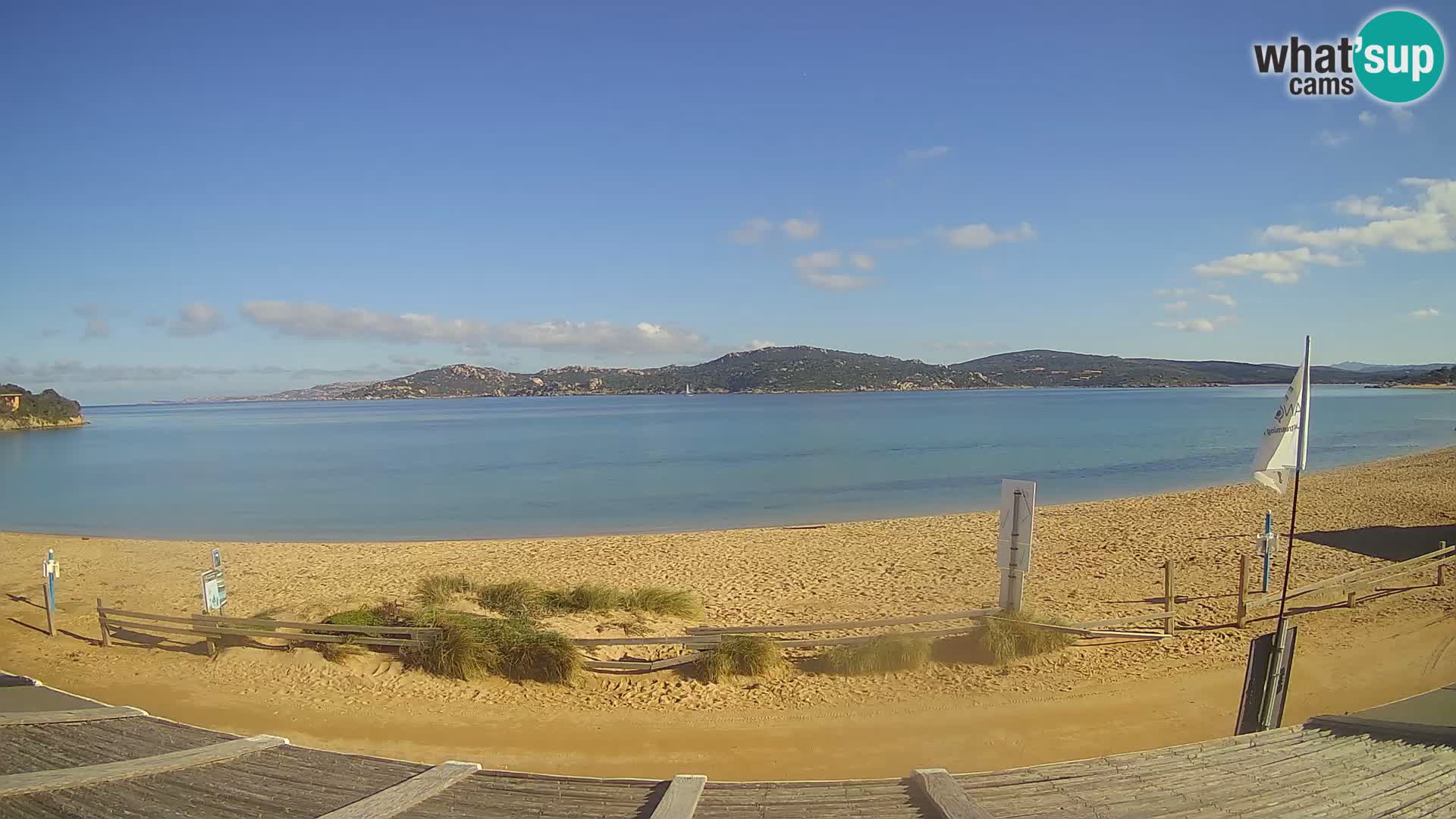 Webcam en direct de planche à voile et de kite surf à Porto Pollo – Sardaigne – Italie