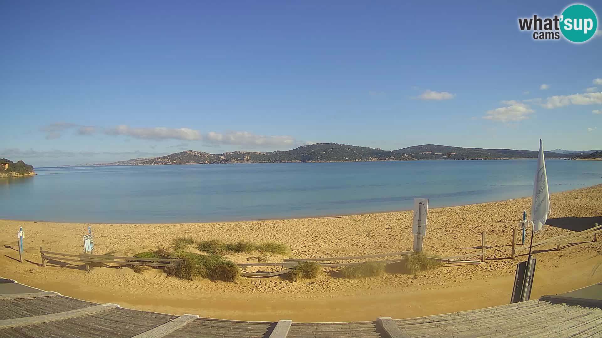 Webcam en direct de planche à voile et de kite surf à Porto Pollo – Sardaigne – Italie