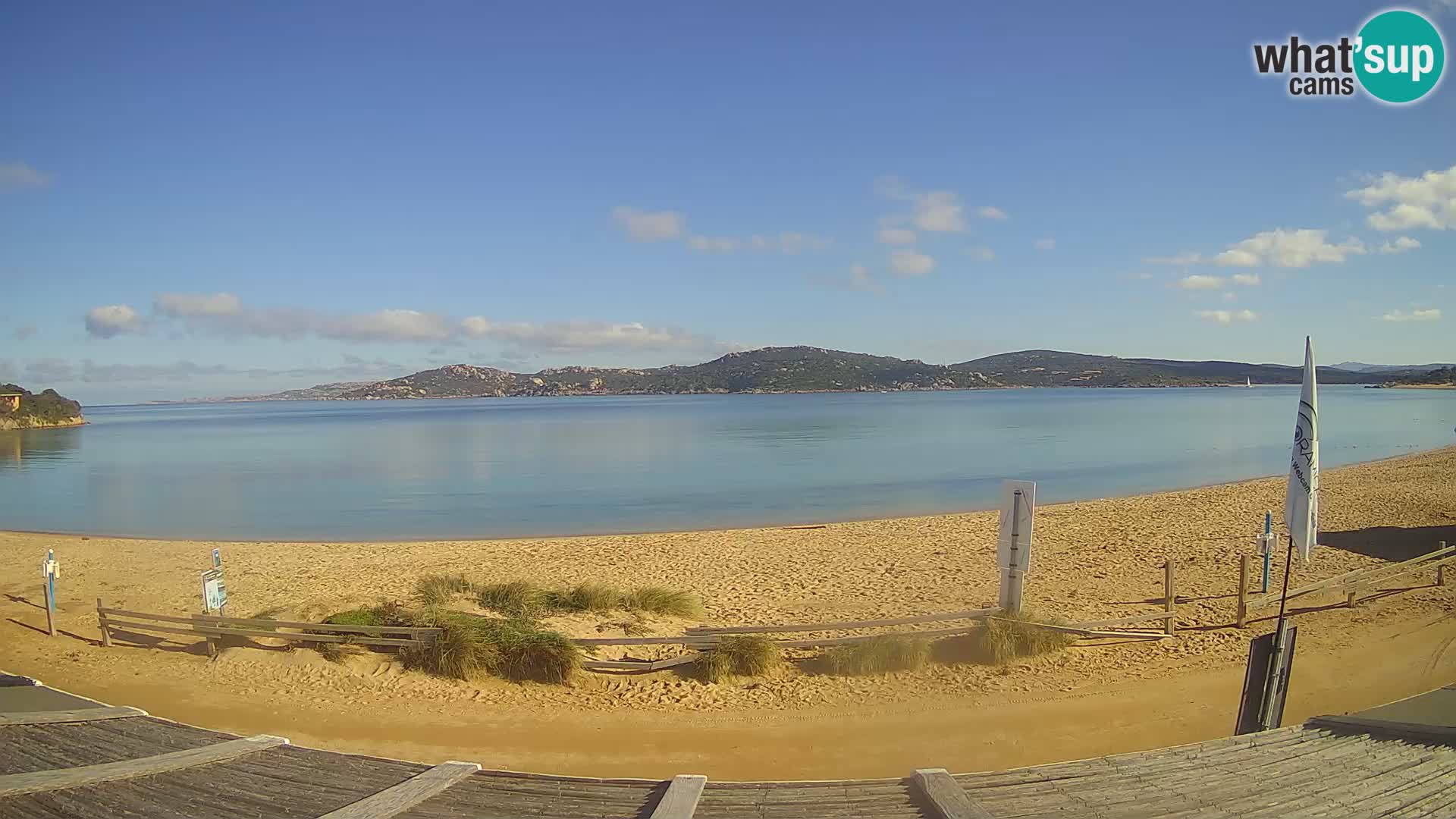 Webcam en direct de planche à voile et de kite surf à Porto Pollo – Sardaigne – Italie